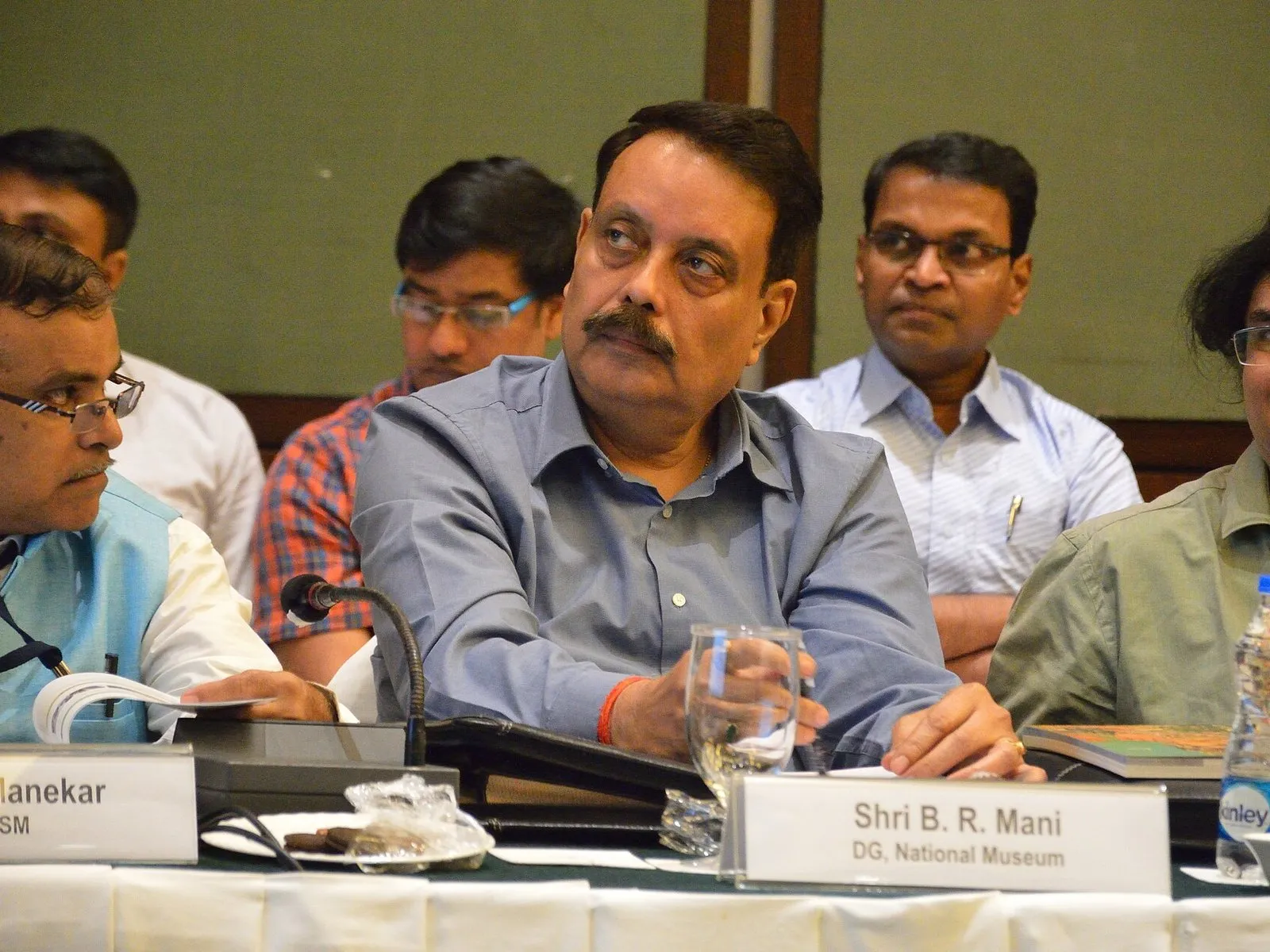 Buddha Rashmi Mani at a parliamentary committee meeting in Kolkata, 2017