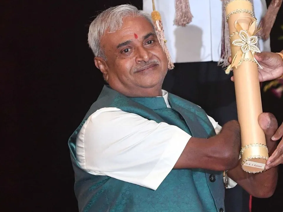 Portrait of K. S. Rajanna