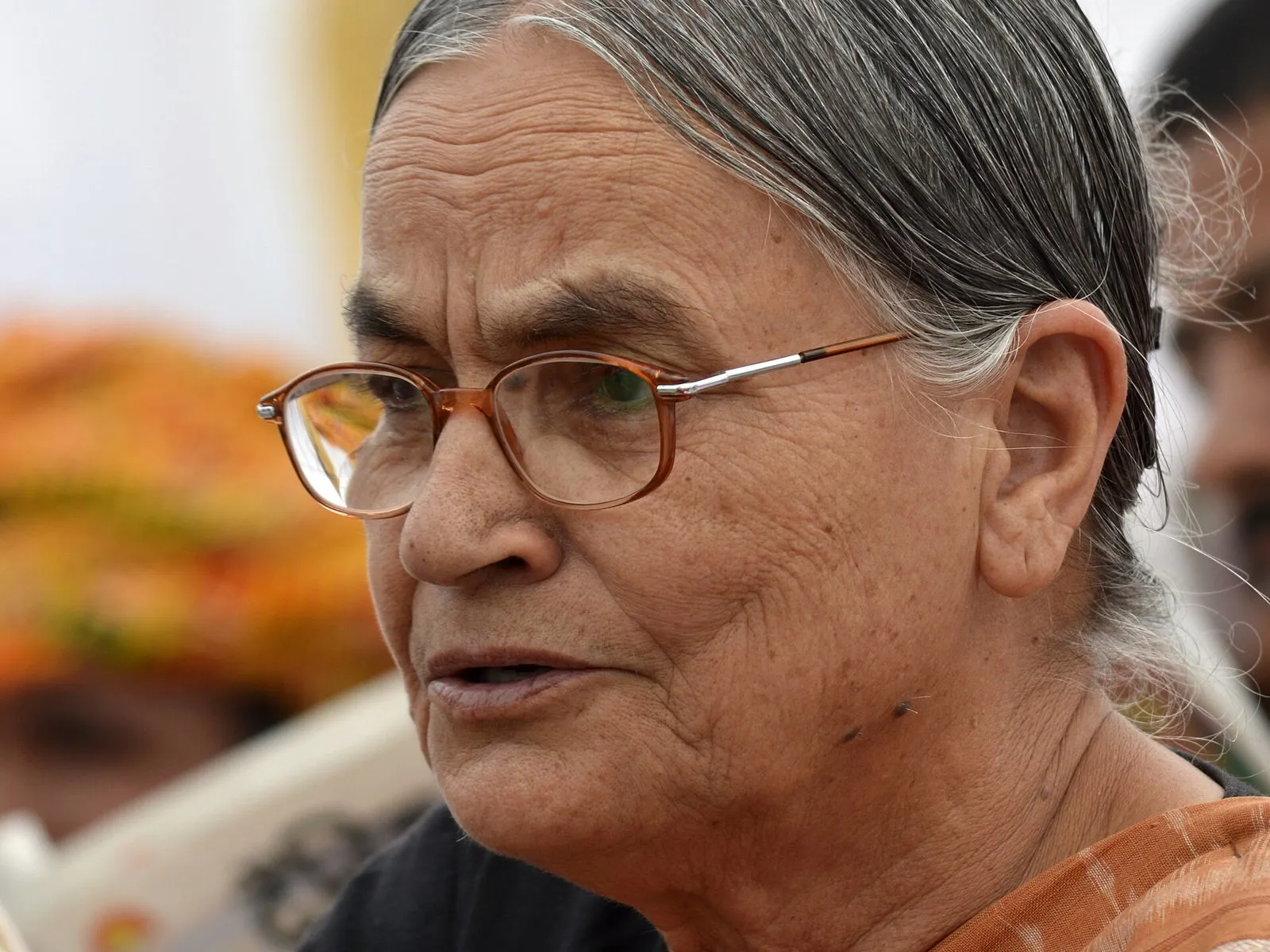 Portrait of Radha Bhatt