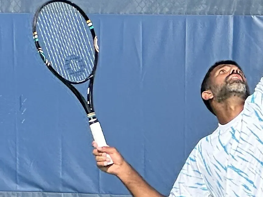 Portrait of Rohan Bopanna