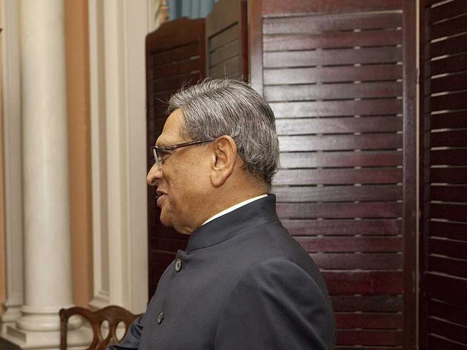 S. M. Krishna in Washington, 2010