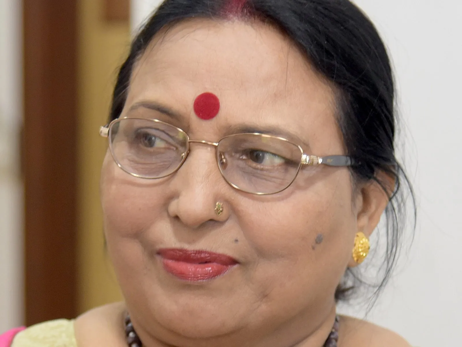 Portrait of Sharda Sinha