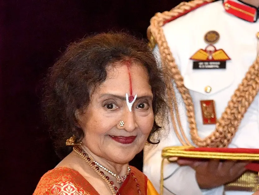 Portrait of Vyjayantimala Bali